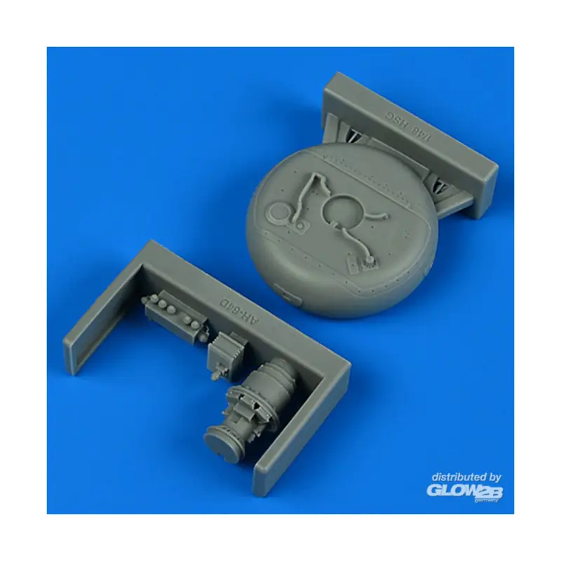 AH-64D Longbow Apache AN/APG-78 fire control radar for Hasegawa Bestseller