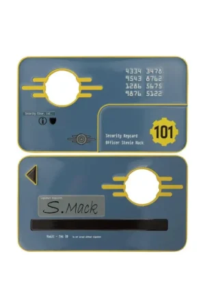 FALLOUT 3 - Vault 101 Security Keycard - Limited Edition Replica Speciale Aanbieding
