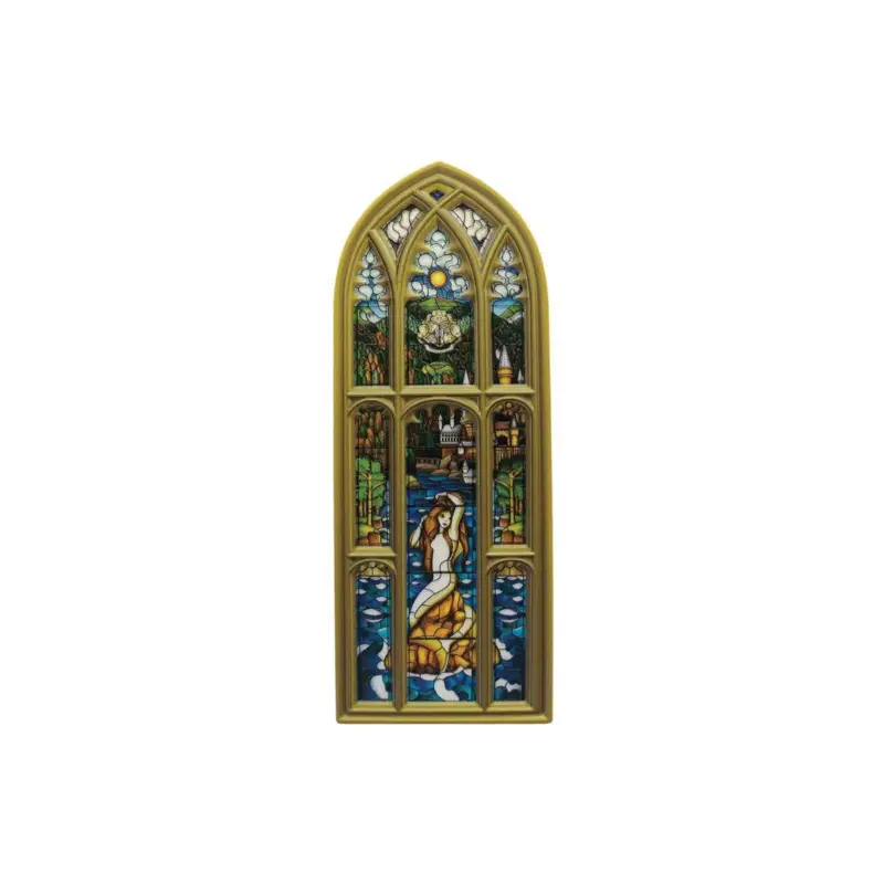 Lage Prijs Harry Potter Mermaid Stained Glass Window Resin Panel Limited Edition