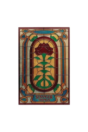 STRANGER THINGS - Creel House Stained Glass - Resin Plated Laatste Versie