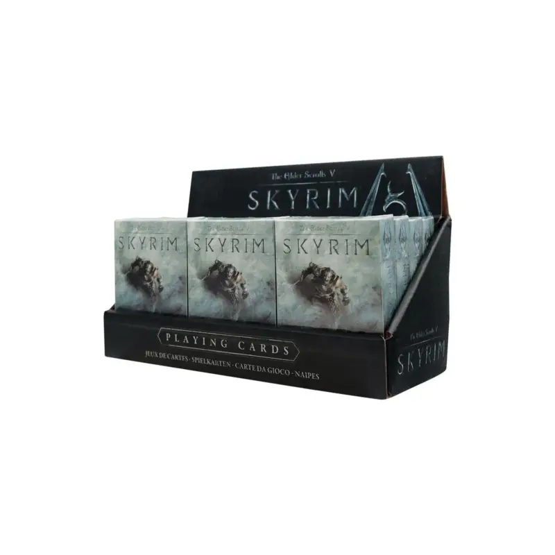 Nu Kopen THE ELDER SCROLLS V SKYRIM - Playing Cards CDU Containing 12 Packs