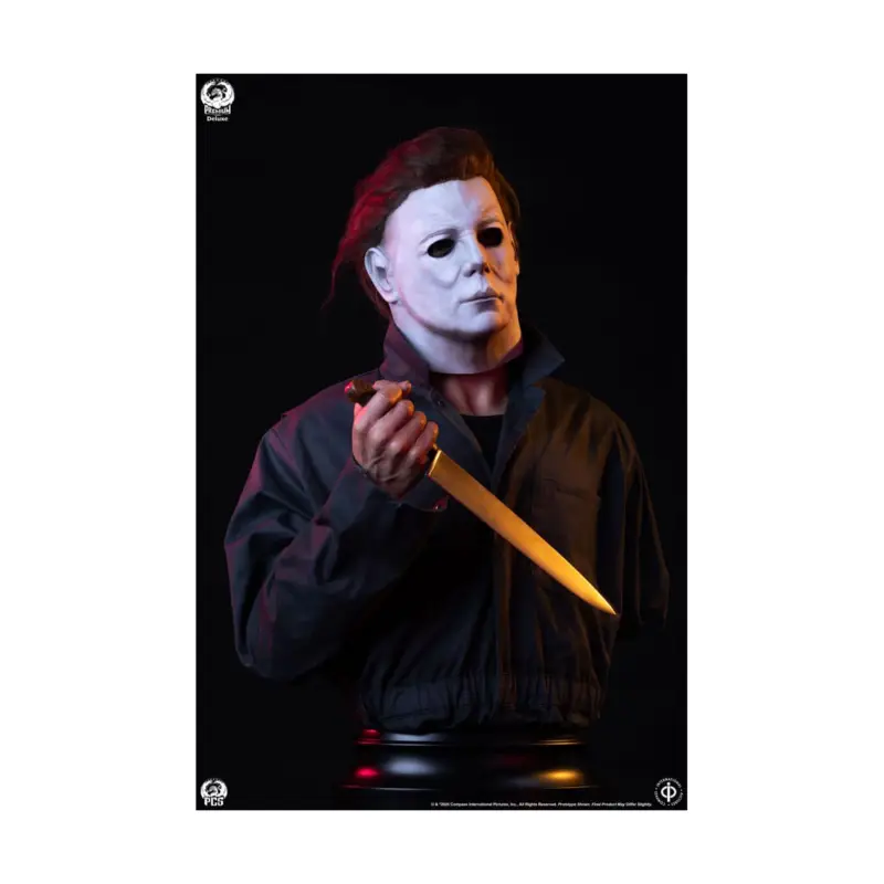 Hoge Kwaliteit Halloween 1978 Legends bust 1/1 Michael Myers Deluxe Edition 88 cm
