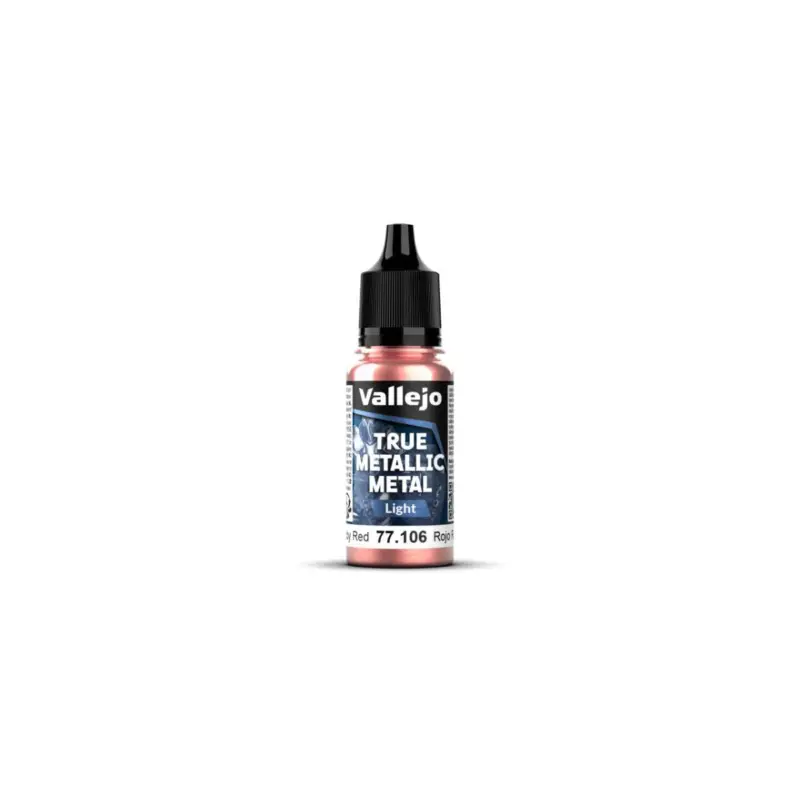 Aanbieding True Metallic Metal 77106 Light Ruby Red Acrylverf
