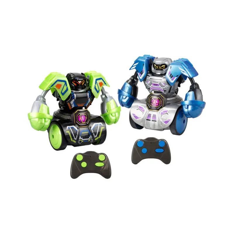 Silverlit Robo Kombat Tornado Remote Control Robots 2-Piece Set - Green/Blue Beste Prijs