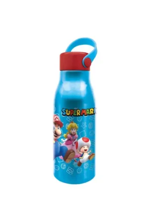 Gereduceerde Prijs SUPER MARIO - Aluminum Bottle with Handle - 760ml