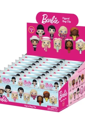 Speciale Aanbieding BARBIE - Series 2 - 3D Foam Bag Clip (Display 24 Pcs)