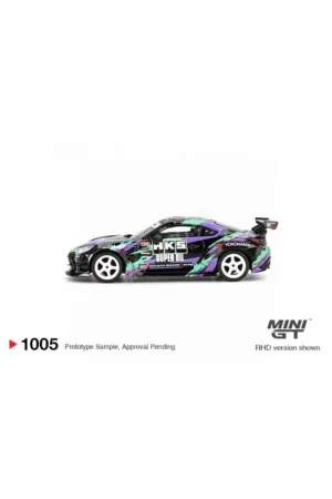 Rechtstreeks Van De Fabrikant Toyota gr86 "hks" type-r "tojyo auto salon" 2022 (blister edition) (rhd) Miniatuur