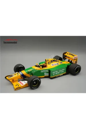 Benetton b192 19 michael schumacher grand prix de spa 1992 1st Miniatuur Finale Uitverkoop