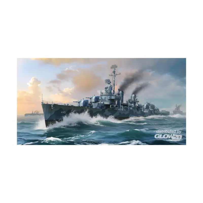 Gecertificeerd USS Fletcher DD-445 Schaalmodel