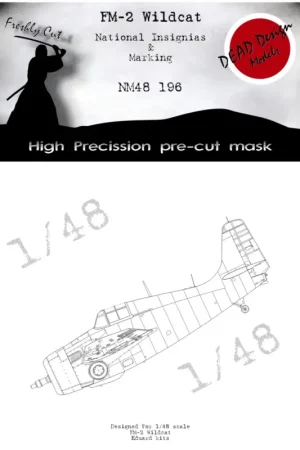Gereduceerde Prijs FM-2 Wildcat Nat. Insignias EDU