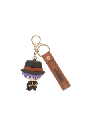 Veilige Betaling Link Click rubber keychain Liu Xiao 6 cm