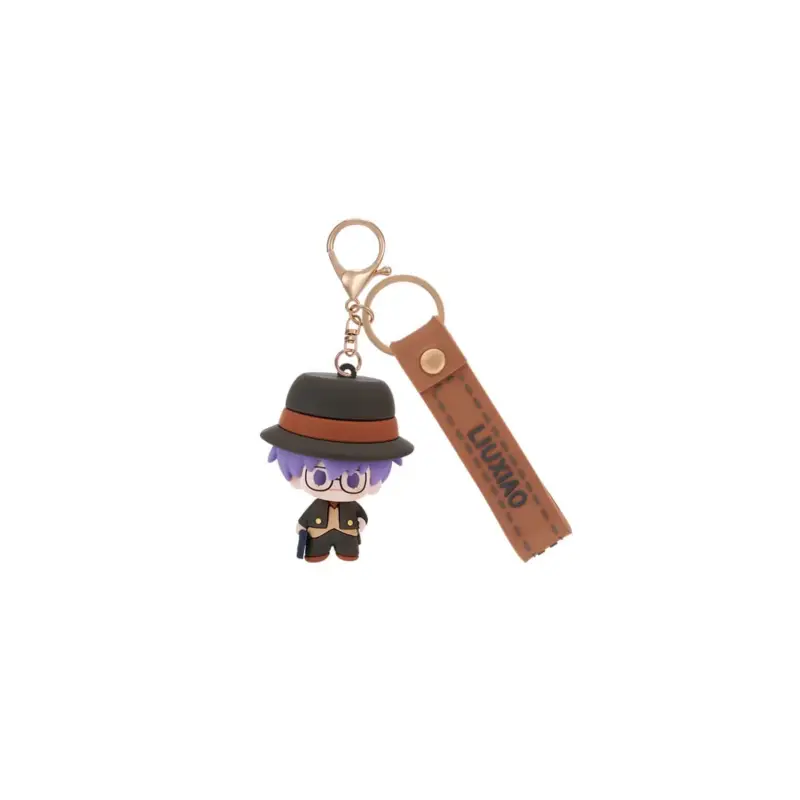 Veilige Betaling Link Click rubber keychain Liu Xiao 6 cm