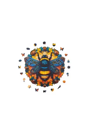 Wooden Puzzle – Mandala Abundance – 206 pcs Puzzel Seizoensaanbieding