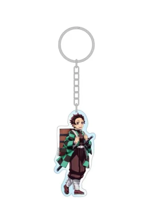 Demon Slayer: Kimetsu no Yaiba keychain Tanjiro Holographic 8 cm Tijdelijk Beschikbaar