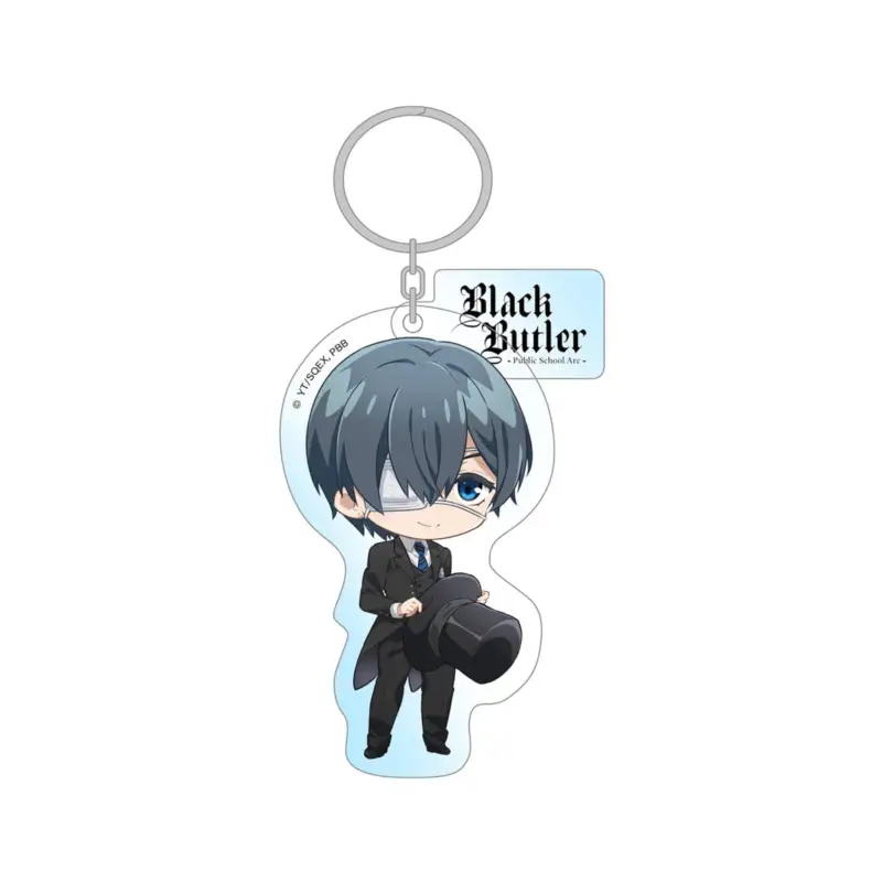 Black Butler: Public School Arc Keychain Pink Ciel 7 cm Shop Nu