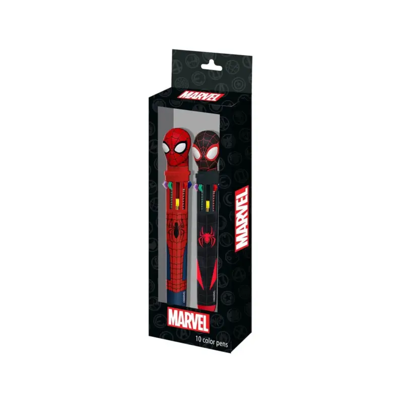 Spider-Man 2-pack 10-color ballpoint pens Veilige Betaling