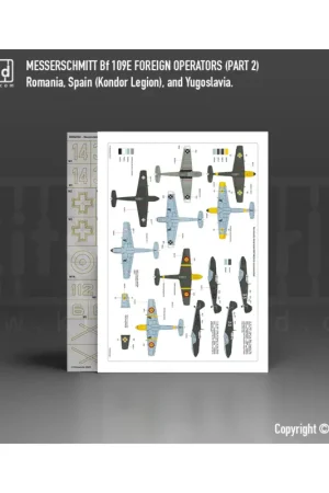 Messerschmitt Bf-109E Foreign Operators Part Two Merkproduct