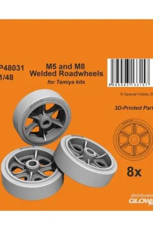 M5 and M8 Welded Roadwheels for Tamiya Direct Verzonden