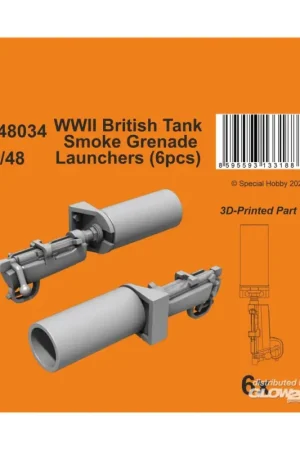 Favoriet WWII British Tank Smoke Grenade Launchers