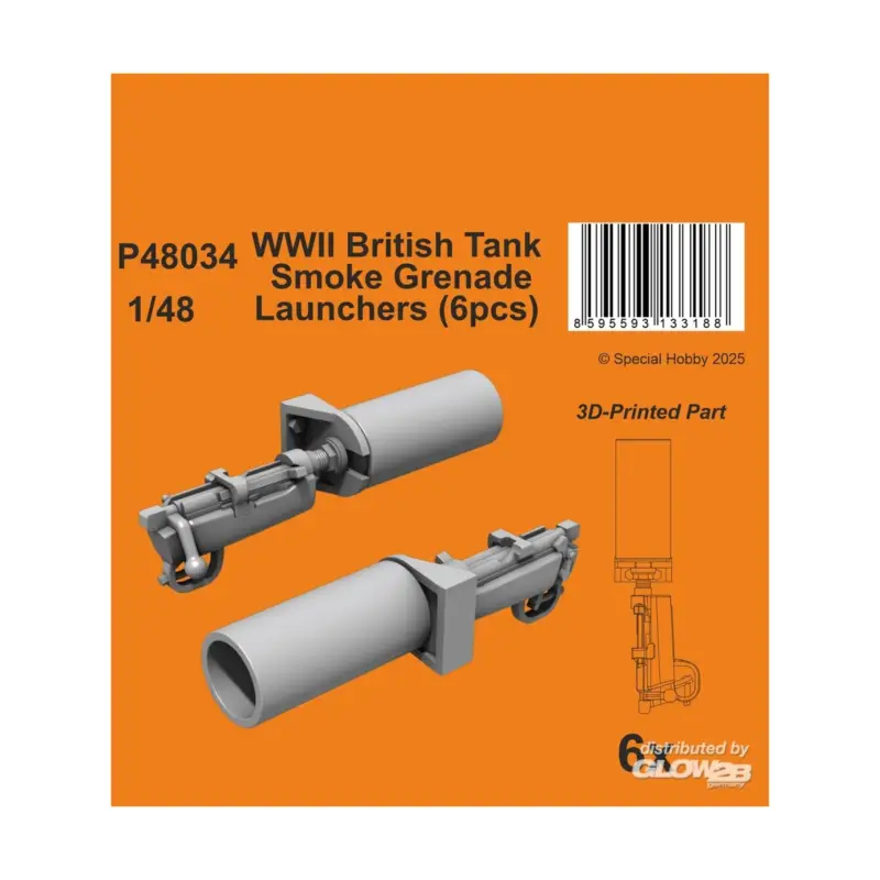 Favoriet WWII British Tank Smoke Grenade Launchers