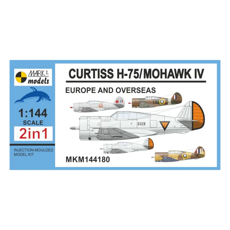 Curtiss H-751/75A-7/Mohawk IV 'Europe & Overseas Meest Verkocht