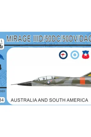 Voordeelprijs Dassault Mirage IIID/50DC/50DV/Dagger B Two-Seater 'Australia & South America'