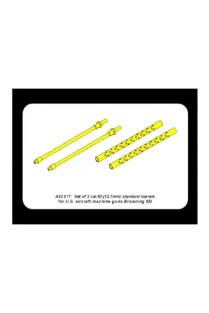 Express Levering Set of 2 U.S. cal.50 (12,7mm)