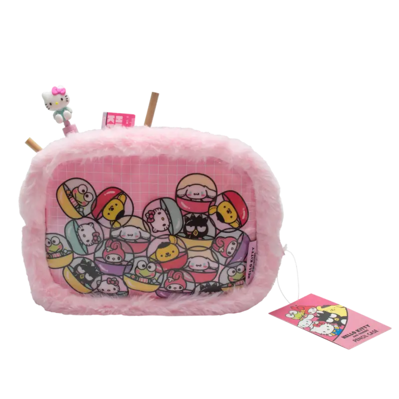 Veilige Betaling HELLO KITTY & Firends - Plush Pencil Case