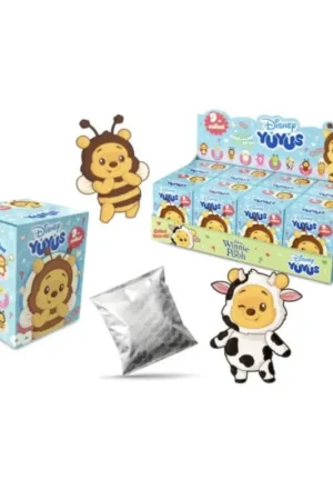 Weekendaanbieding WINNIE THE POOH - Display of 8 YUYUS 12cm Keyrings - 8 Models