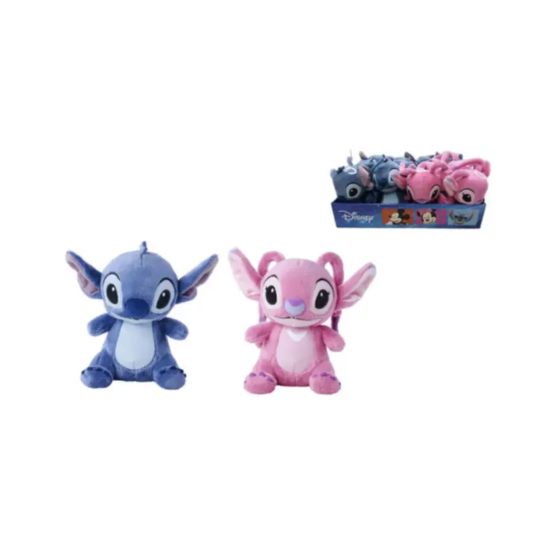 Goedkoop STITCH & ANGEL - Display of 12 Soft Toys 17cm - 2 Models