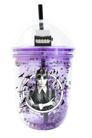 WEDNESDAY - Boba Travel Mug with Straw Lage Prijs