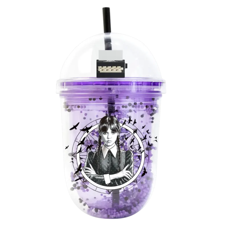 WEDNESDAY - Boba Travel Mug with Straw Lage Prijs