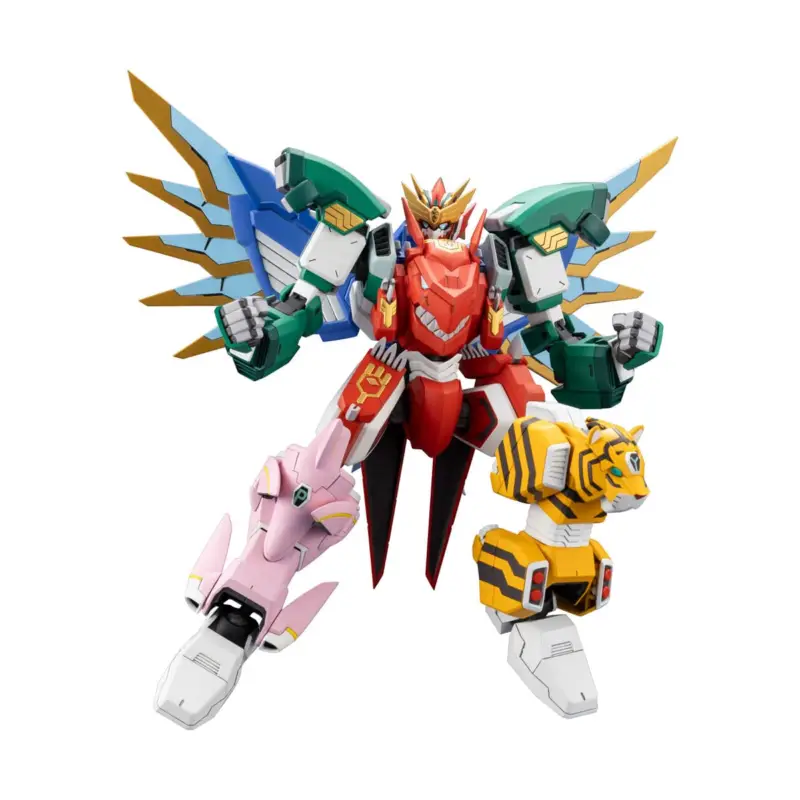 Betaalbaar The Red Ranger Becomes an Adventurer in Another World Figure Plastic Model Kit Maximum Kizuna Kaiser 17 cm