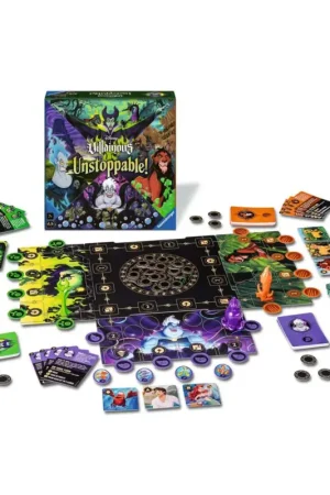 Tijdelijk Beschikbaar DISNEY VILLAINOUS - Unstoppable - Board Game