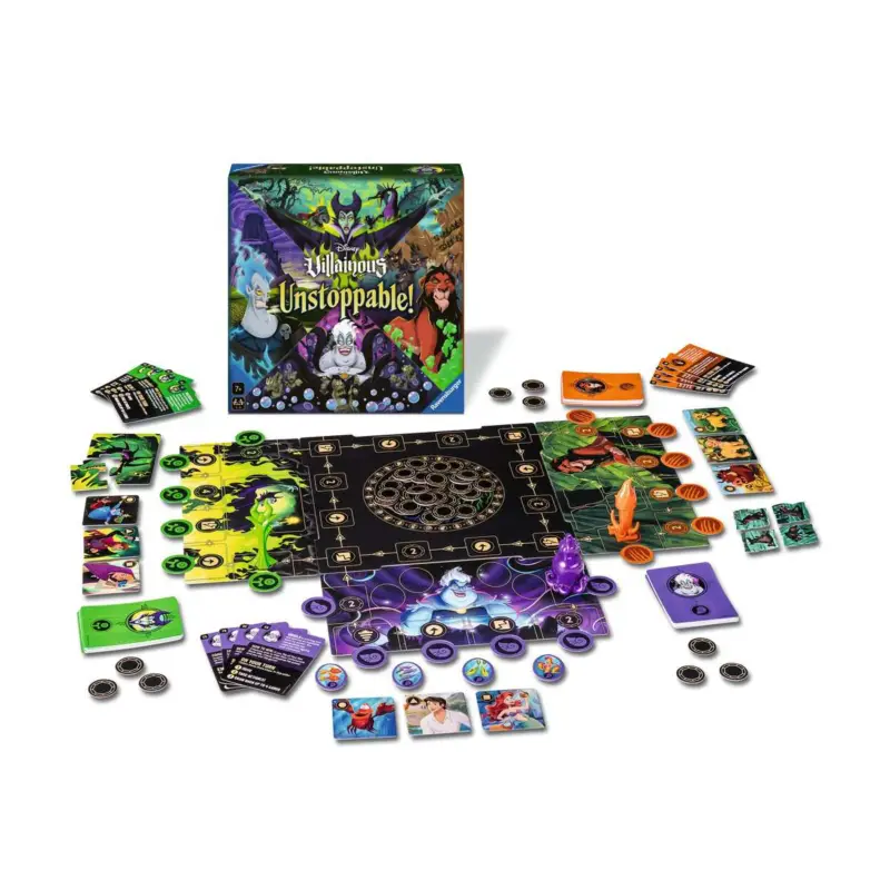 Tijdelijk Beschikbaar DISNEY VILLAINOUS - Unstoppable - Board Game