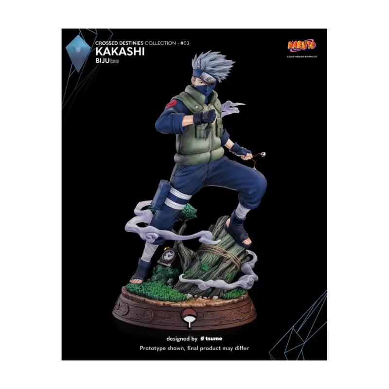 Beste Prijs NARUTO - Kakashi - Statue Pvc/Metal/Polyresin 1/4 By Tsume 51cm Figuurtje