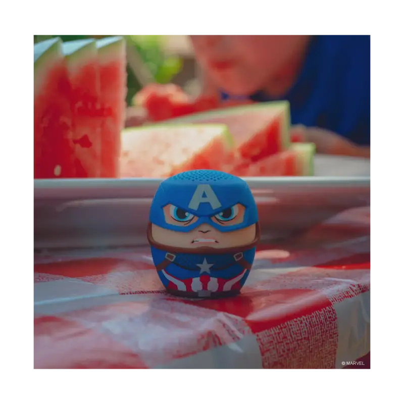 Must-Have MARVEL - Captain America - Bitty Boomers Mini Bluetooth Speaker