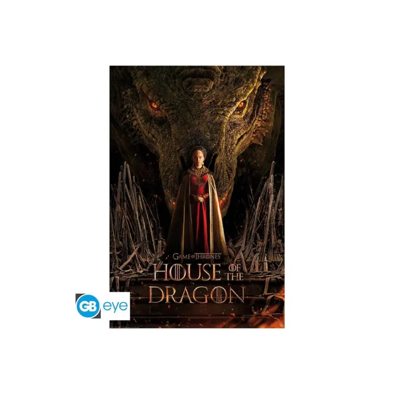 HOUSE OF THE DRAGON - Poster 91x61cm Dagaanbieding