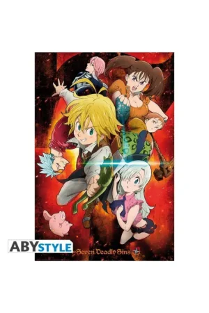 SEVEN DEADLY SINS - Characters - Poster '91x61cm' Seizoensaanbieding