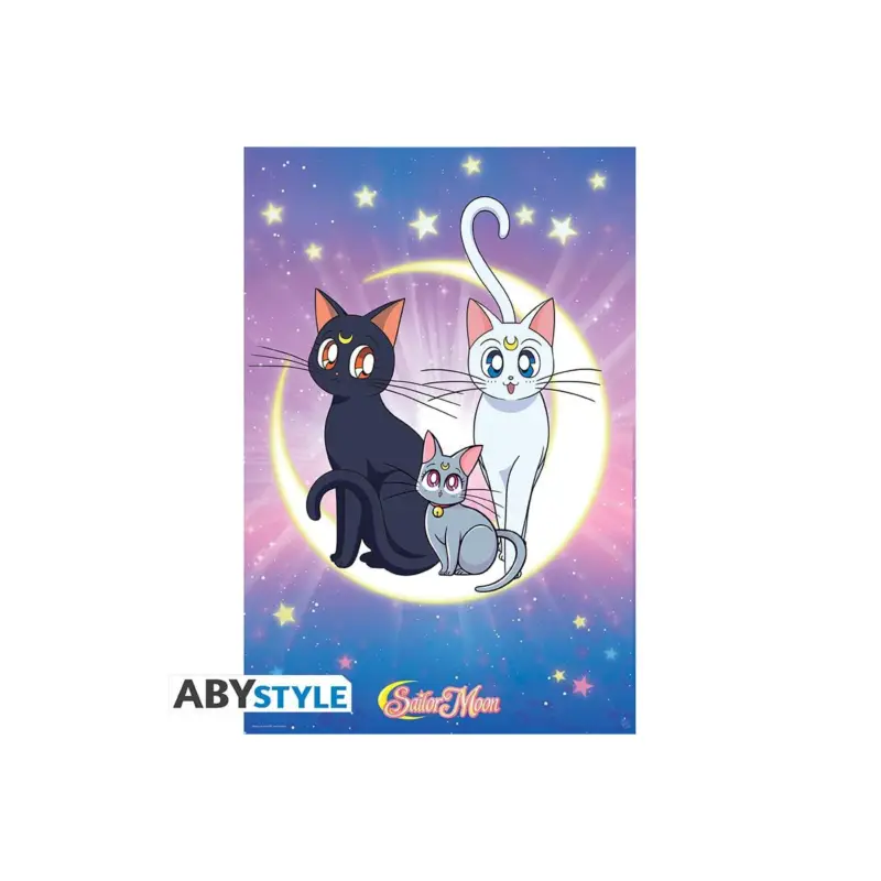 Nieuw SAILOR MOON - Luna, Artemis & Diana - Poster 91x61cm