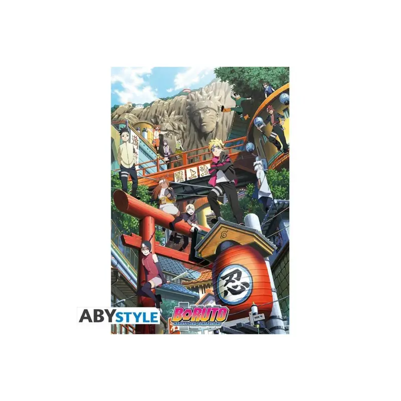 Veilige Betaling BORUTO - Konoha - Poster 91x61cm