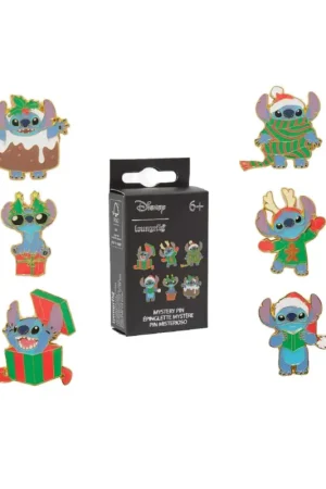 Korting Disney Mystery Box Pins Stitch Holiday Asst 18pcs