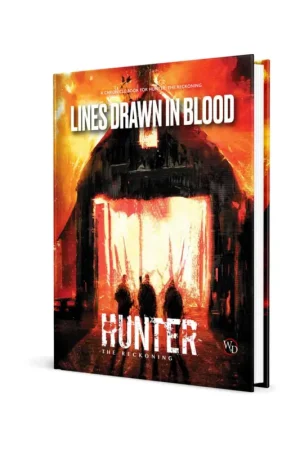 Hunter: The Reckoning 5th Edition RPG book Lines Drawn in Blood Sourcebook *ENGLISH* Actieprijs