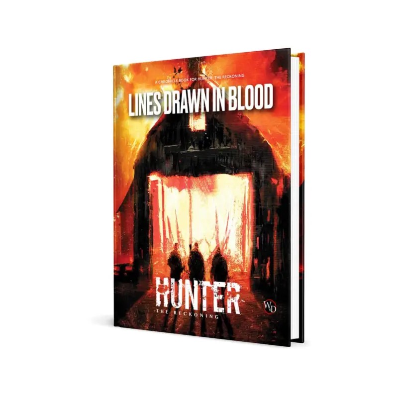 Hunter: The Reckoning 5th Edition RPG book Lines Drawn in Blood Sourcebook *ENGLISH* Actieprijs
