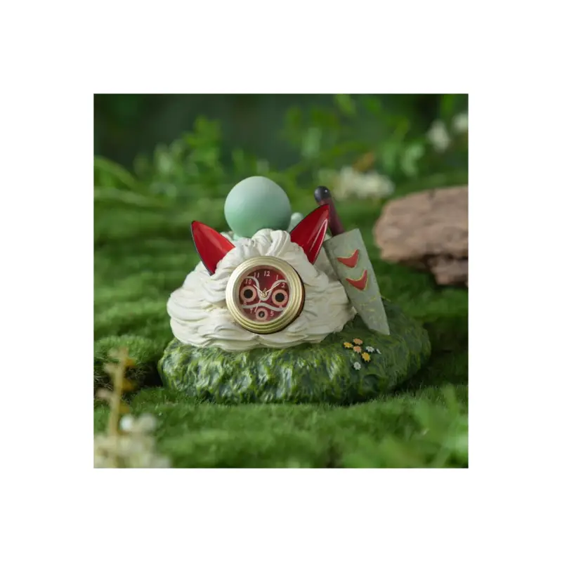 Favoriet PRINCESS MONONOKE - Kodama and Mask - Clock 15.4x17x15.9cm