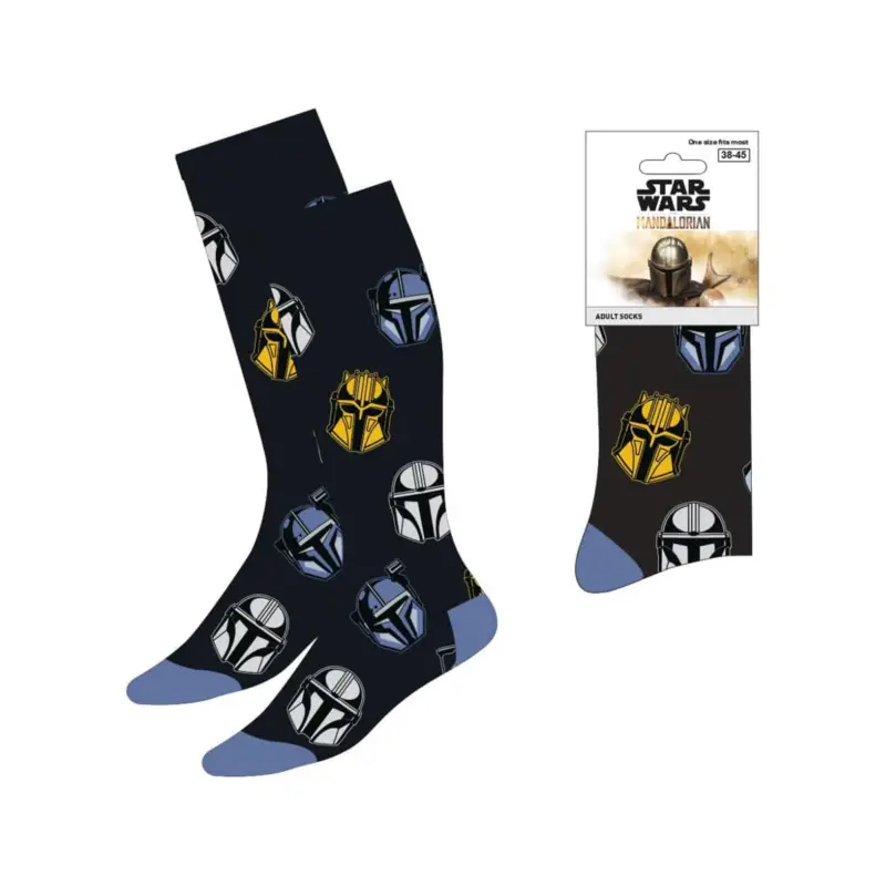 Gratis Retour Star Wars: The Mandalorian socks Helmets 38-45