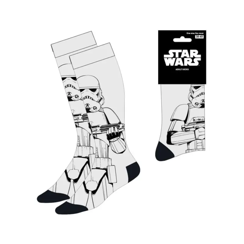 Beperkte Voorraad Star Wars Stormtrooper socks 38-45