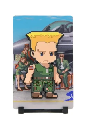 Street Fighter 2 Collectible Magnet FiGGYZ Guile 11 cm Gereduceerde Prijs