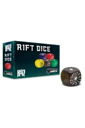 Dagaanbieding Konflikt '47 Rift Dice - Grey Figuur spellet