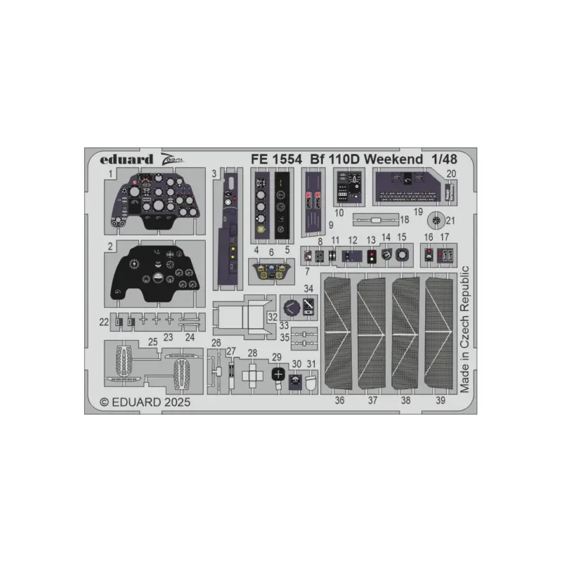 Decal Bf 110D Weekend 1/48 Seizoensaanbieding